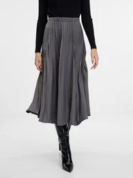 Dark gray women's skirt - Women's