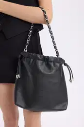 Women's Faux Leather Shoulder Bag