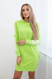marka niezdefiniowana Dress Off White pistachio