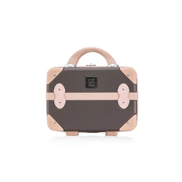 Unisex's ABS+PU Toiletry Bag T5508-1 14 Inches