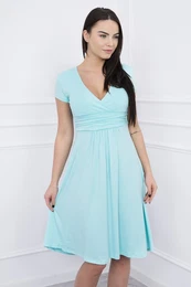 Dress cut under the bust, long sleeve, short sleeve mint
