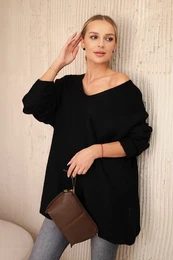 Kesi Woski V-neck sweater black
