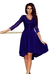 lace neckline dress