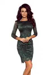 Dress with lace