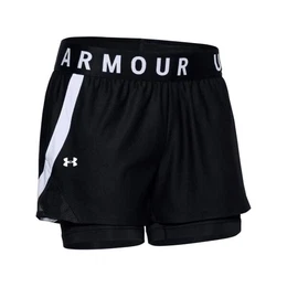 Women's shorts Play Up 2-in-1 Shorts black XS