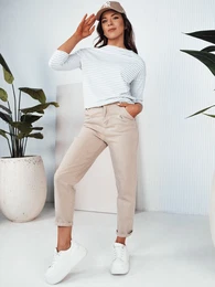 Jeansy damskie JOHN PAUL beowe