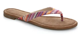 Women's flip-flops HERBA Brown/Pink