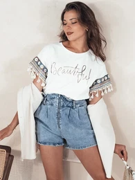 Spodenki jeansowe damskie DAYSHINE niebieskie