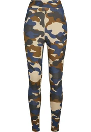 Women's Summer Olive Camo High-Waisted Camo Leggings
