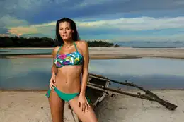 Shakira Viridian swimsuit M-536 (6) Emerald
