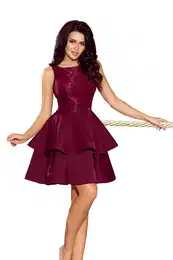 Formal dress with lace top