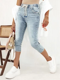 Spodnie damskie niebieskie