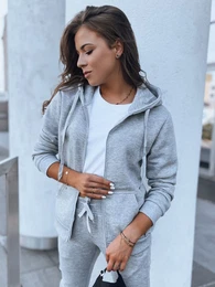 Bluza damska VICTORIA jasnoszara