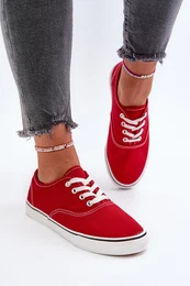 PH2 Women's Classic Red Sneakers Trainers Olvali