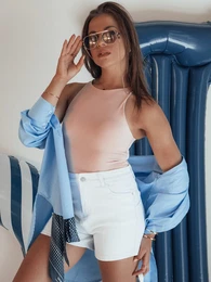 enske bele jeans kratke hlae GLAMWEAR