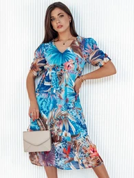 Sukienka BLOSSOM LOVE niebieska