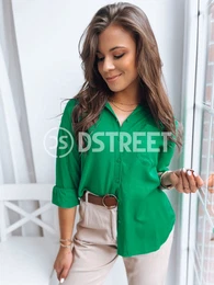 Koszula damska VERY PERY zielona
