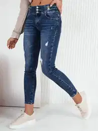 Spodnie damskie jeansowe AVILA niebieskie