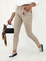 Spodnie damskie jeansowe FABIANA beowe