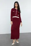 Vinsko rdeča Obleke za dame image