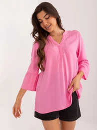 Blouse-D73761M11062E-pink