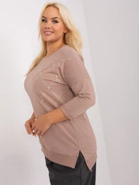 Blouse-RV-BZ-9120.29-dark beige