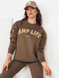 Bluza damska SAFONIS brzowa
