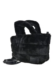 Faux Fur Bag With Strap Big Star