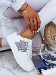 Sneakersy damskie BRACE fioletowe