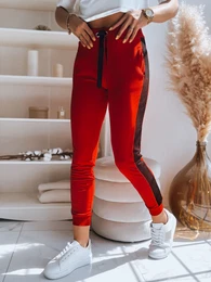 Spodnie dresowe damskie LORENA czerwone