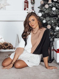 Sweter damski ROSETTA trjkolorowy