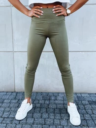 Legginsy damskie LOOK ME zielone