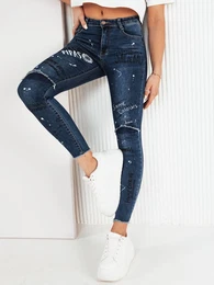 Spodnie damskie jeansowe ROGUE niebieskie