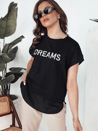 T-shirt damski DREAMY czarny