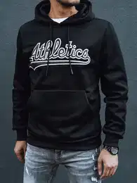 Bluza mska z kapturem czarna
