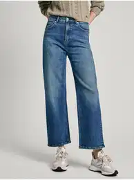 Blue Women's Straight Jeans - Women