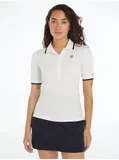 Rjava Short sleeves Polo majice za dame image