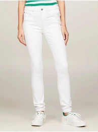 White women's skinny jeans - Women