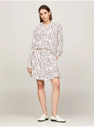 Cream patterned skirt - Ladies