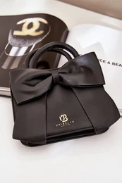 marka niezdefiniowana Small Bag With Bow Black Nesehe