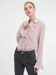 Light pink women's blouse - Women