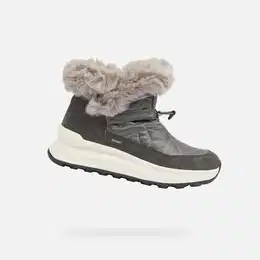 Dark grey women's ankle boots Spherica Actif X2 Abx - Women's