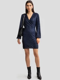 Woman's Dress 340223 403 Navy Blue