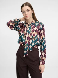 Brown Women's Blouse - Women's