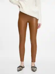 Brown women's leggings - Women's