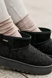 Snow boots with decoration on platform Big Star