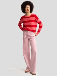 Woman's Wide Trousers Denim 190075 601