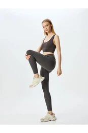 Sports Leggings High Waist Soft Touch Slim Fit
