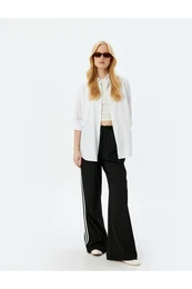 Pocket Side Stripe Detailed Tracksuit Trousers