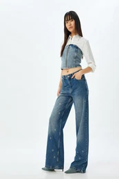 Women's Dark Indigo Jeans